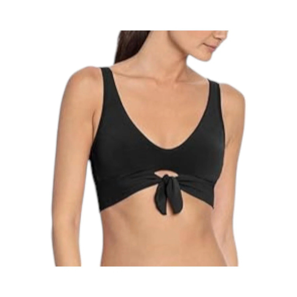 Robin Piccone Women's Ava Over The Shoulder Top Black - Regular